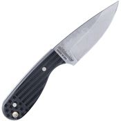 Whiteknuckler M3070101 Classic Patriot M3 Stonewash Fixed Blade Knife Black Handles