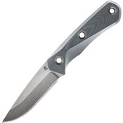 Gerber 1649 Terracraft Stonewash Fixed Blade Knife Gray Handles