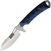 Dawson 84196 Harvester Fixed Blade Knife Blue/Black Handles