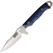Dawson 15930 Smuggler Fixed Blade Knife Black/Blue Handles