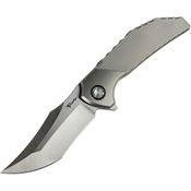 Reate 145 Tiger Tanto Linerlock Knife Titanium Handles