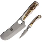 Knives Of Alaska 00004FG Brown Bear/Cub Combo Stag