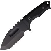 Medford 050STQ08KB Emperor Black Fixed Blade Knife Black G10 Handles