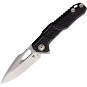 Cobratec TSOBLKM390 Special Ops Framelock Knife Black Handles