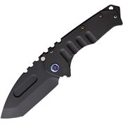 Medford 012VPT30PV Praetorian T Black Tanto Framelock Knife Black Handles