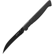 Cold Steel FL39SHB Black Hawksbill Specter Linerlock Knife Carbon Fiber Handles