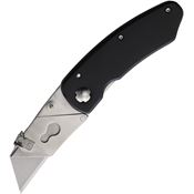 Hard Hat 834BK Super Knife Utility Linerlock Knife Black Handles