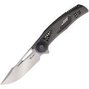 Reate 149 GTR Framelock Knife Titanium Dark Stone Handles