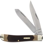 Schrade 94OTCP Old Timer Trapper Knife Sawcut Delrin Handles