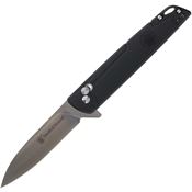 Smith & Wesson 1205908 24/7 Crossbar Lock Knife Black Handles