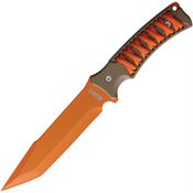 Marbles 716 Fixed Blade Knife Orange Handles