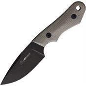 Viper 4042CG Handy Fixed Blade Knife Green Canvas Handles