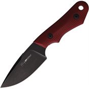 Viper 4042GR Handy Fixed Blade Knife Red G10 Handles