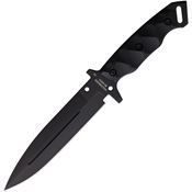 Halfbreed MIK01PBLK Medium Infantry Fixed Blade Knife Black Handles