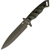 Halfbreed MIK01POD Medium Infantry Fixed Blade Knife OD Green Handles