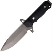 Medford 1193TQ08LE AIO-2 Fixed Blade Knife 3V Black Handles