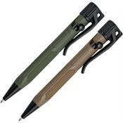 Rite in the Rain TAC20 Mini Bolt-Action Pen- 2pk