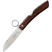 Windmuhlenmesser 17810027 IBEX Stainless Ratchet Lock Knife Brown Wood Handles