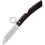 Windmuhlenmesser 17810029 IBEX Stainless Ratchet Lock Knife Smoked Oak Handles