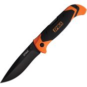 Spika SPLK05B Command Lockback Knife Black/Orange Handles