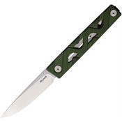 Ruike P878AG P878 Linerlock Knife Green Handles