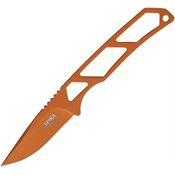 Spika PLFB010 Pack-Lite Fixed Blade Knife Orange Paracord Handles