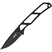 Spika PLFB01B Pack-Lite Black Fixed Blade Knife