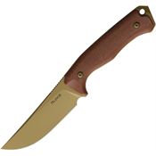 Ruike F186MN F186 Fixed Blade Knife Brown Handles