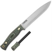 Casstrom 13423 No 14 SFK Fixed Blade Knife Green Micarta