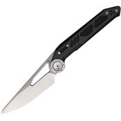 Stedemon G0401 NOC DG04 Two-Tone Linerlock Knife Black/Carbon Fiber Handles