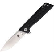 Cobratec TRTDBLK Riptide Linerlock Knife Black Handles