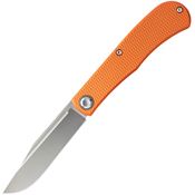 Daedalus CL2 Lab Linerlock Knife Orange Handles