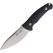 Viper 4044GG Nordlys Stonewash Fixed Blade Knife Suretouch Black Handles