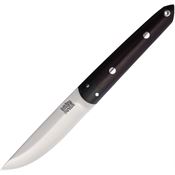 Bark River 99KWMBU Kwaiken Fixed Blade Knife Burgundy/Black Handles