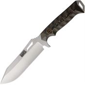 Dawson 83755 Shepherd XL Satin Fixed Blade Knife Ultrx Camo Handles