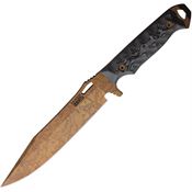 Dawson 48152 Marauder XL Arizona Copper Fixed Blade Knife Black/Gray Handles