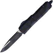 Microtech 2311NACS Auto UTX-85 Single Edge OTF Knife Navy Handles