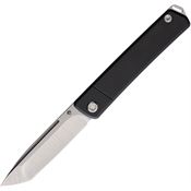 Medford 2114TT30PV Gentleman Jack 2 Tumbled Tanto Knife Black Handles