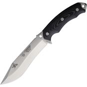 Cudeman 125M Survival Fixed Blade Knife Black/Gray Handles