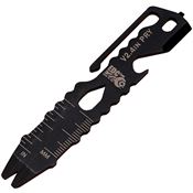 EDC Tool PB4DLC 4 inch Pry Bar Multi Tool Black