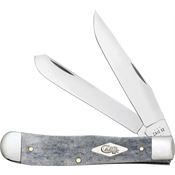 Case XX 34200 Trapper Knife Gray Bone Handles