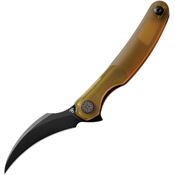 Cavol 09UD C09 Black Elmax Linerlock Knife Ultem Handles