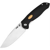 CJRB 1938BK Aes Sand Blast Linerlock Knife Black G10 Handles