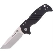 Cold Steel FL35DPLT Engage Satin Tanto Atlas Lock Knife Black G10 Handles