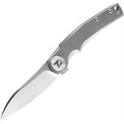 Dreamtech 618TG Bead Blast Framelock Knife Titanium Handles