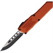 Guardian Tactical 124211BO Auto GTX025 Two-Tone Elmax Drop Point OTF Knife Burnt Orange Handles