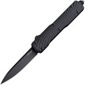 Hogue 34870 Auto Counterstrike Black Drop Point OTF Knife Black Handles