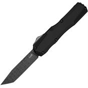 Kershaw 9000TDAM Auto Livewire Damascus Tanto OTF Knife Black Handles