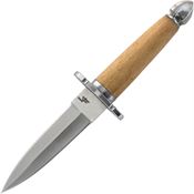 Legacy Arms 0051 Medieval Feast Fixed Blade Knife Natural Wood Handles