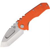 Medford 0304TT1111 Praetorian P Tumbled Tanto Linerlock Knife Orange Handles